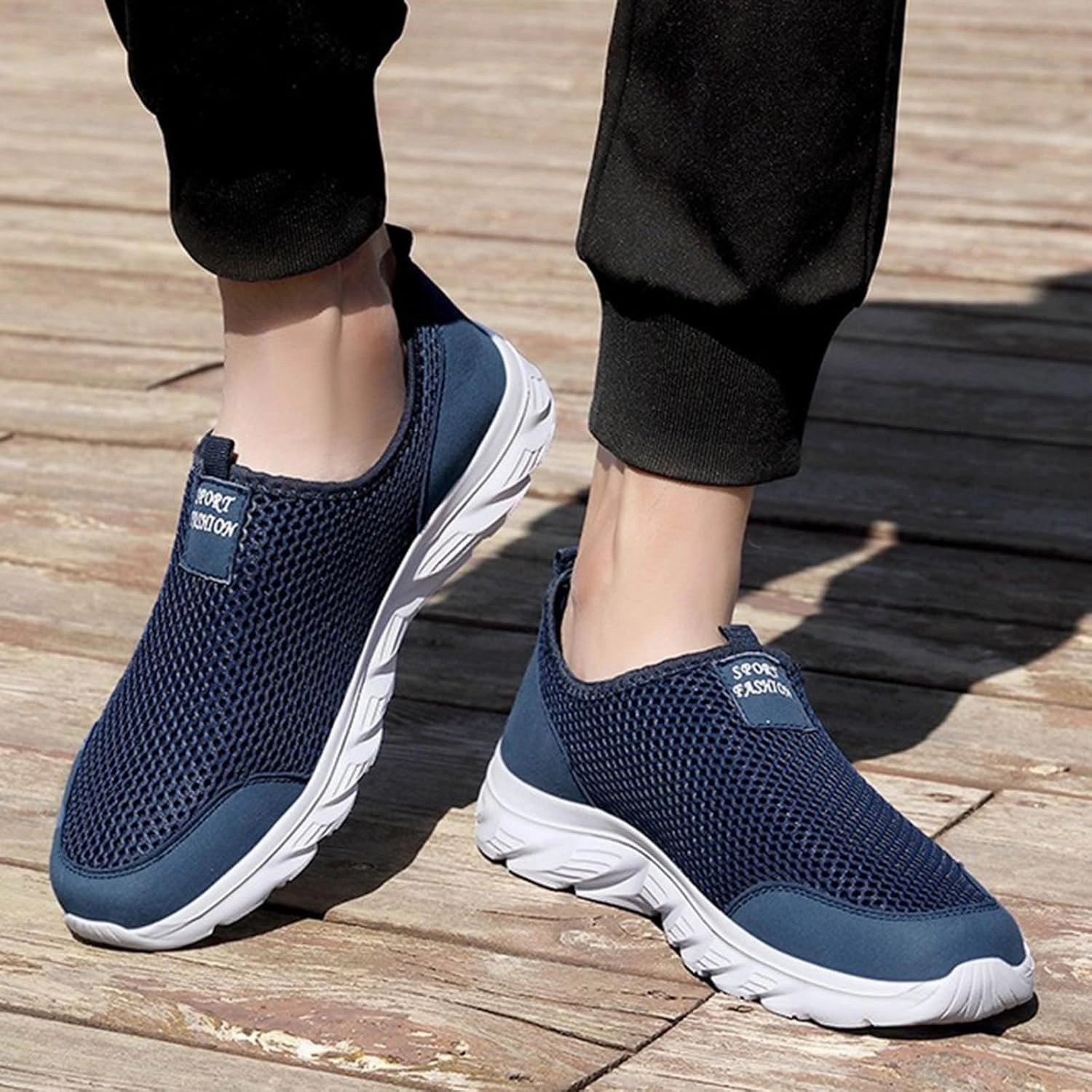 IWIHMIV Mens Running Sneakers Mens Tennis Walking Shoes Casual Breathable Sneakers Comfort Non Slip Sport Athletic Shoes Infant Shoes