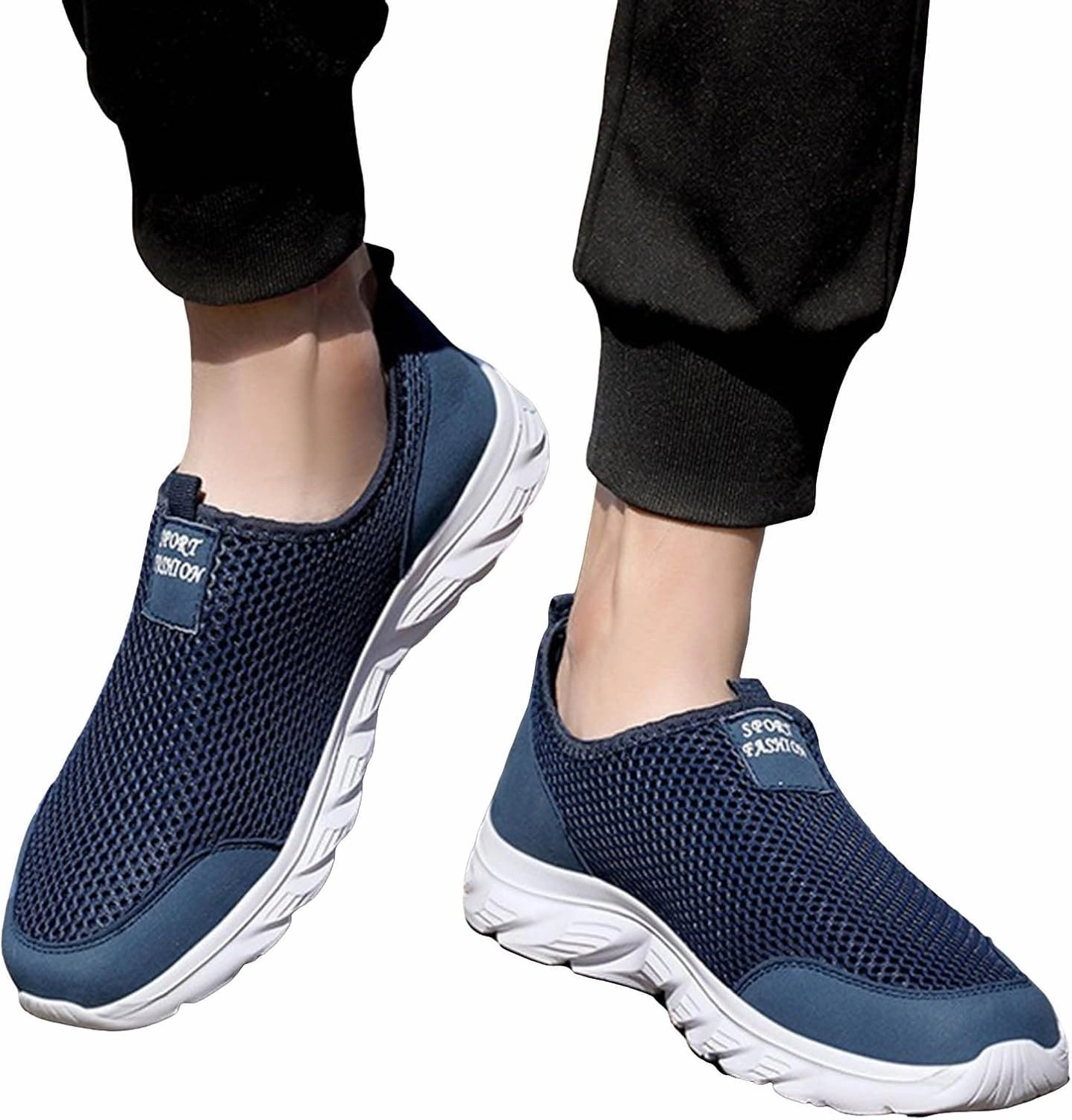 Running Shoes Kids IWIHMIV Mens Running Sneakers Mens Tennis Walking Shoes Casual Breathable Sneakers Comfort Non Slip Sport Athletic Shoes