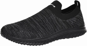 IWIHMIV Mens Slip On Sneakers Mens Athletic Running Tennis Shoes Lightweight Breathable Comfortable Sport Walking Sneakers Running Shoes Images