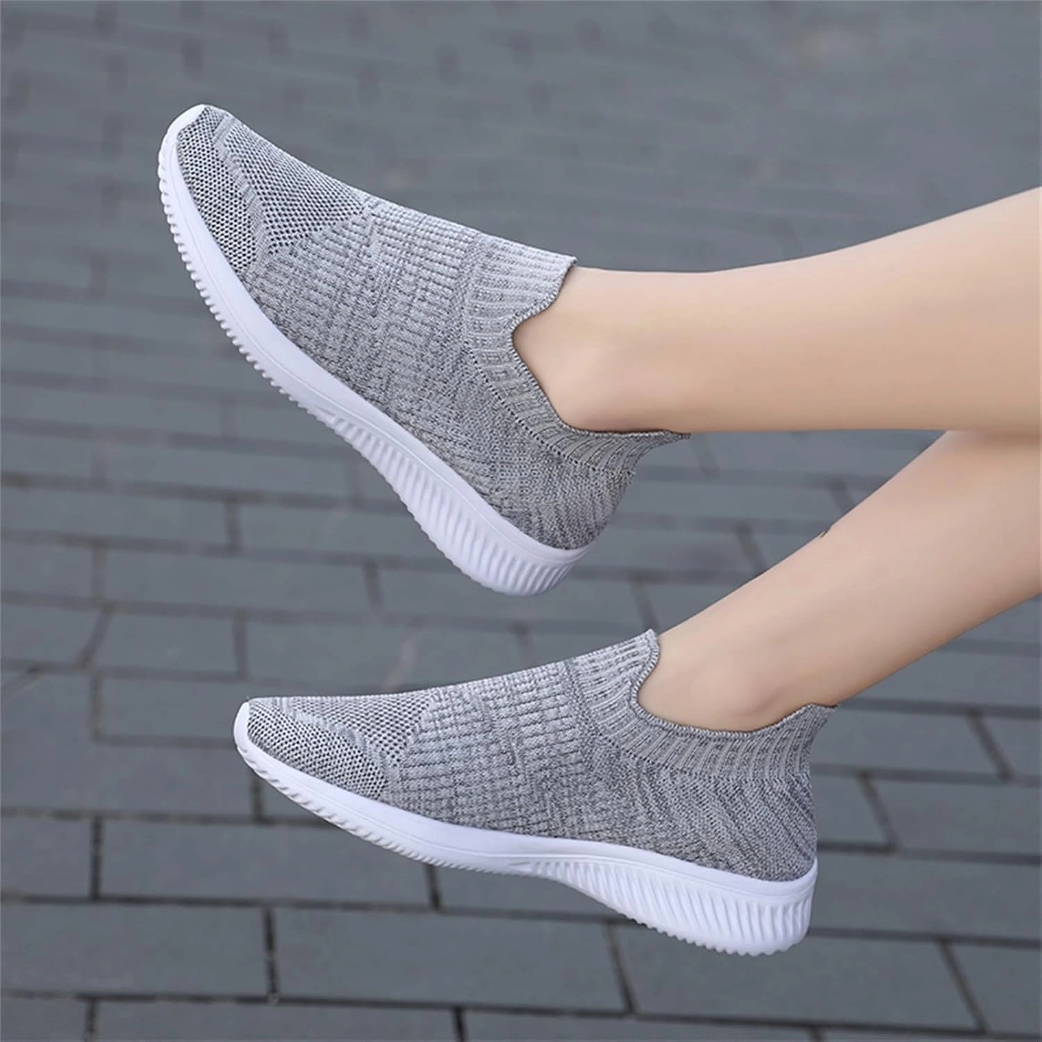 IWIHMIV Mens Tennis Shoes Walking Shoes Men's Sneakers Breathable Running Shoes Non Slip Soft Sole Casual Athletic Shoes Plantar Fasciitis Running Shoe