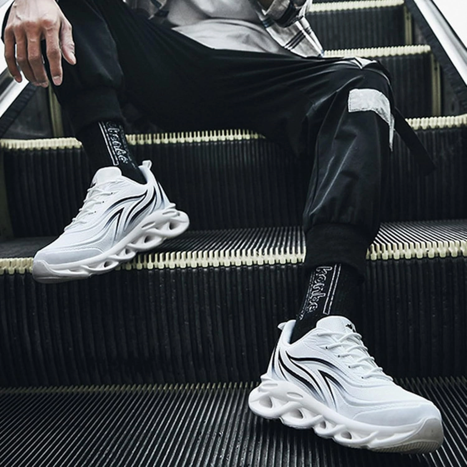 IWIHMIV Mens Walking Shoes Men's Running Tennis Shoes Breathable Lightweight Athletic Workout Shoes Comfortable Sneakers Gel Nimbus 24 Running Shoes