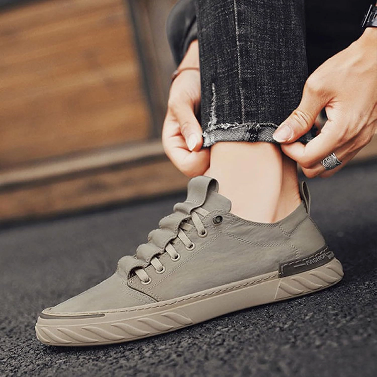 Ultra Running Shoes IWIHMIV Mens Walking Sneakers Mens Tennis Shoes Mens Walking Shoes Mens Slip On Sneakers Casual Shoes Lightweight Tennis Shoes