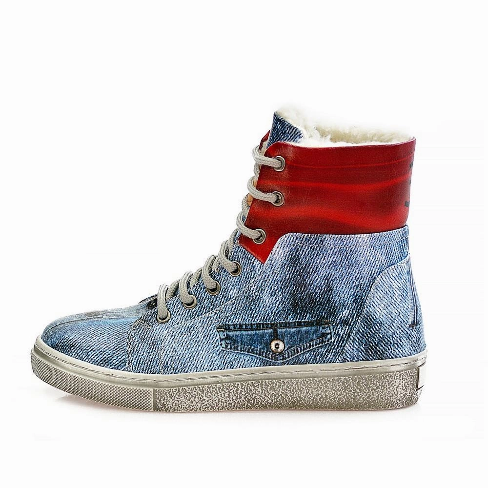 Iceman Boots Jean Short Boots WJAS114