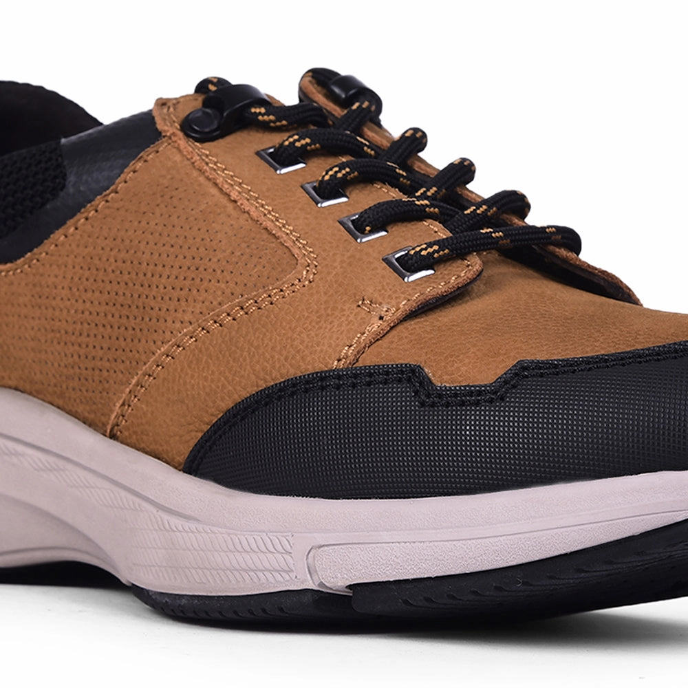 Casual Homecoming Shoes Healers Casual Camel Lacing Shoes For Men A576-05 By Liberty