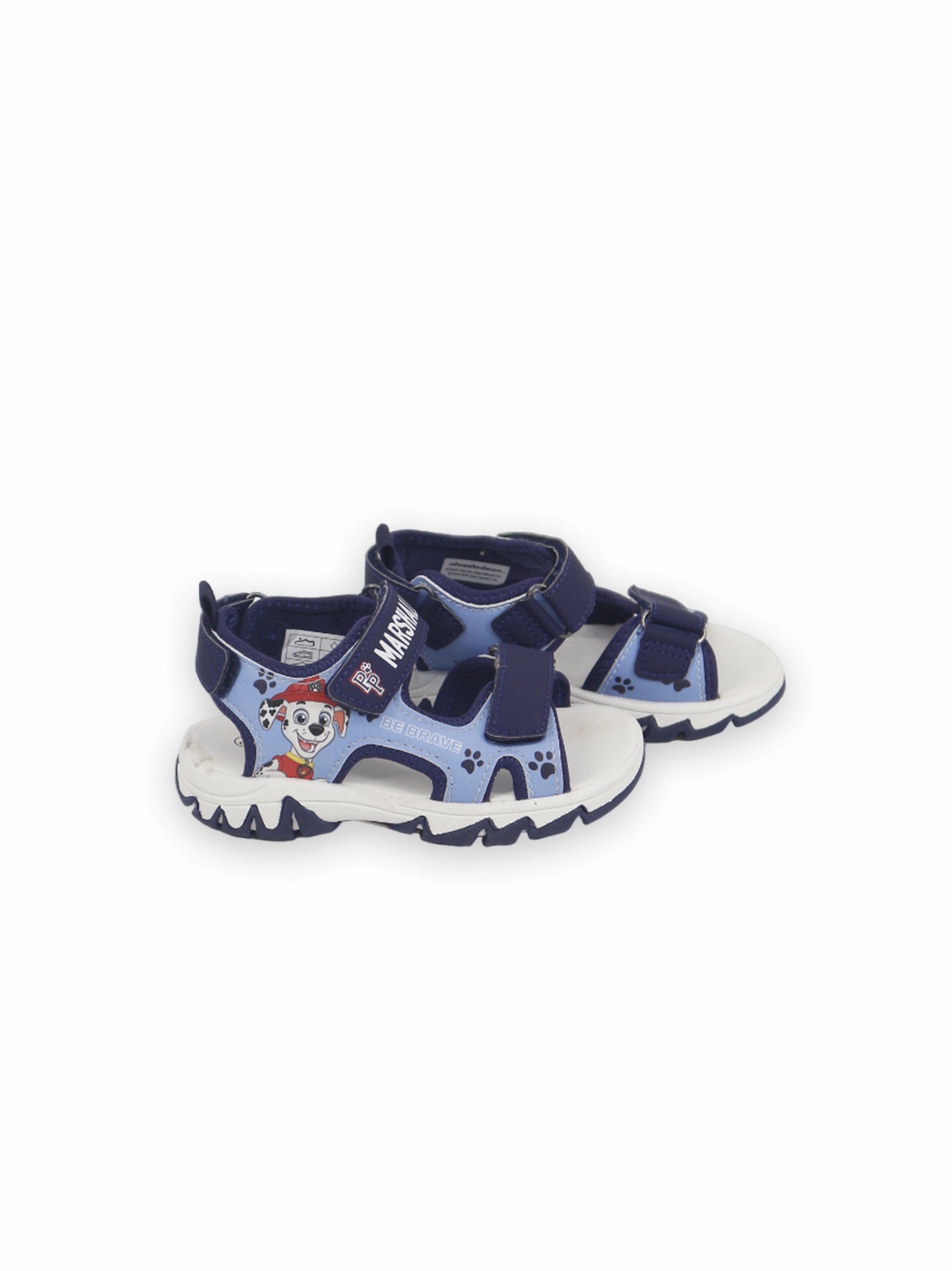 Kid's Boy Graphic Printed Sandals,Blue Casual Semi Formal Shoes