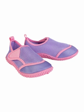 Kid's Girl Plain Water Shoes,Purple/Pink Dress Slides