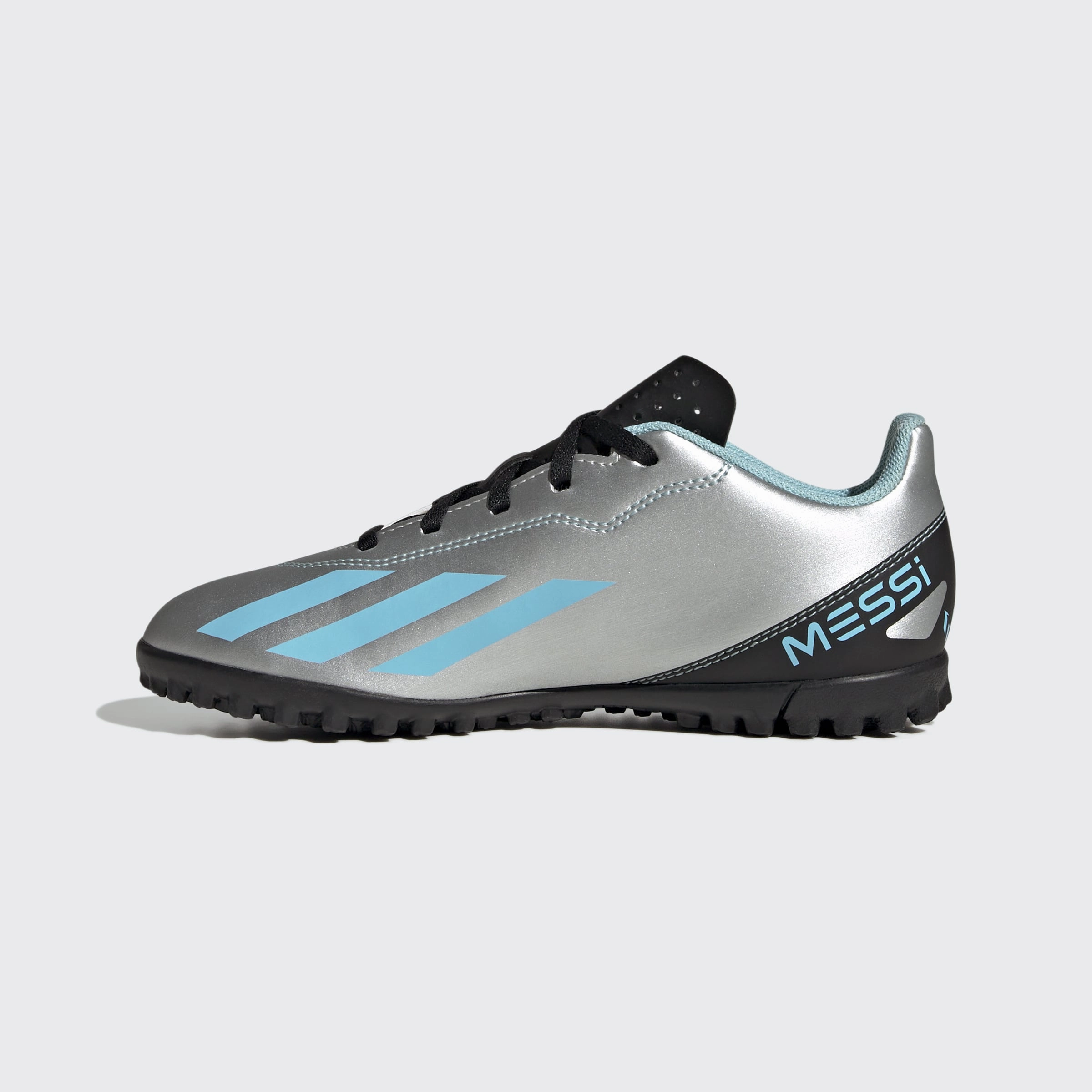 Kids' adidas X Crazyfast Messi.4 Turf Soccer Shoes Air Soccer Cleats