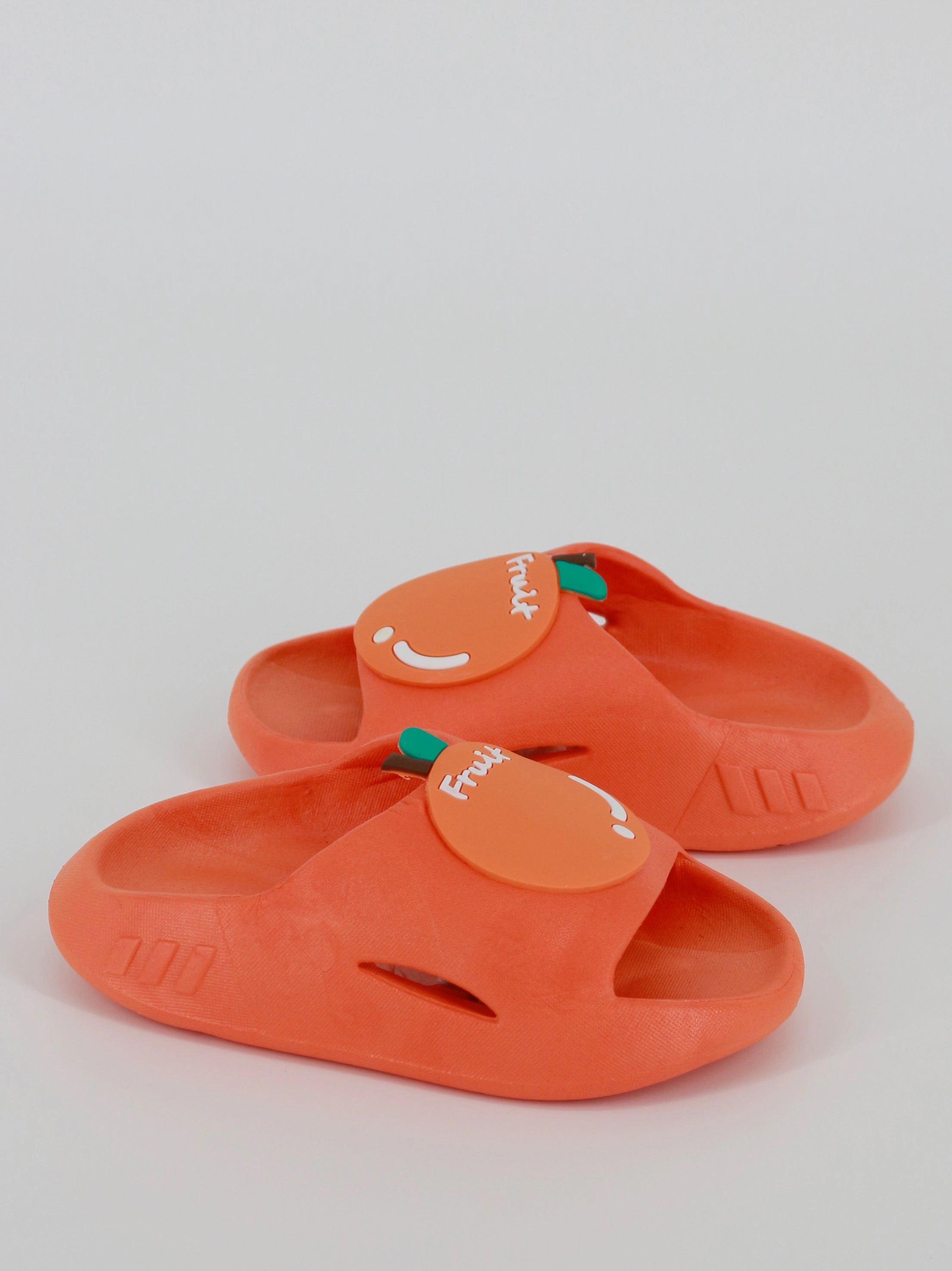 Travel Fox Casual Shoes Kids Boy Fruit Slippers Sandals,Orange