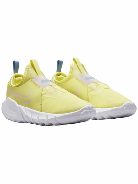 Kids Boy Logo Print Slip On Sport Shoes,Yellow Giorgio Armani Casual Shoes