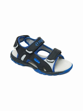 Kids Boy Open Toe Strap Sandals,Navy Casual Shoes Size 4