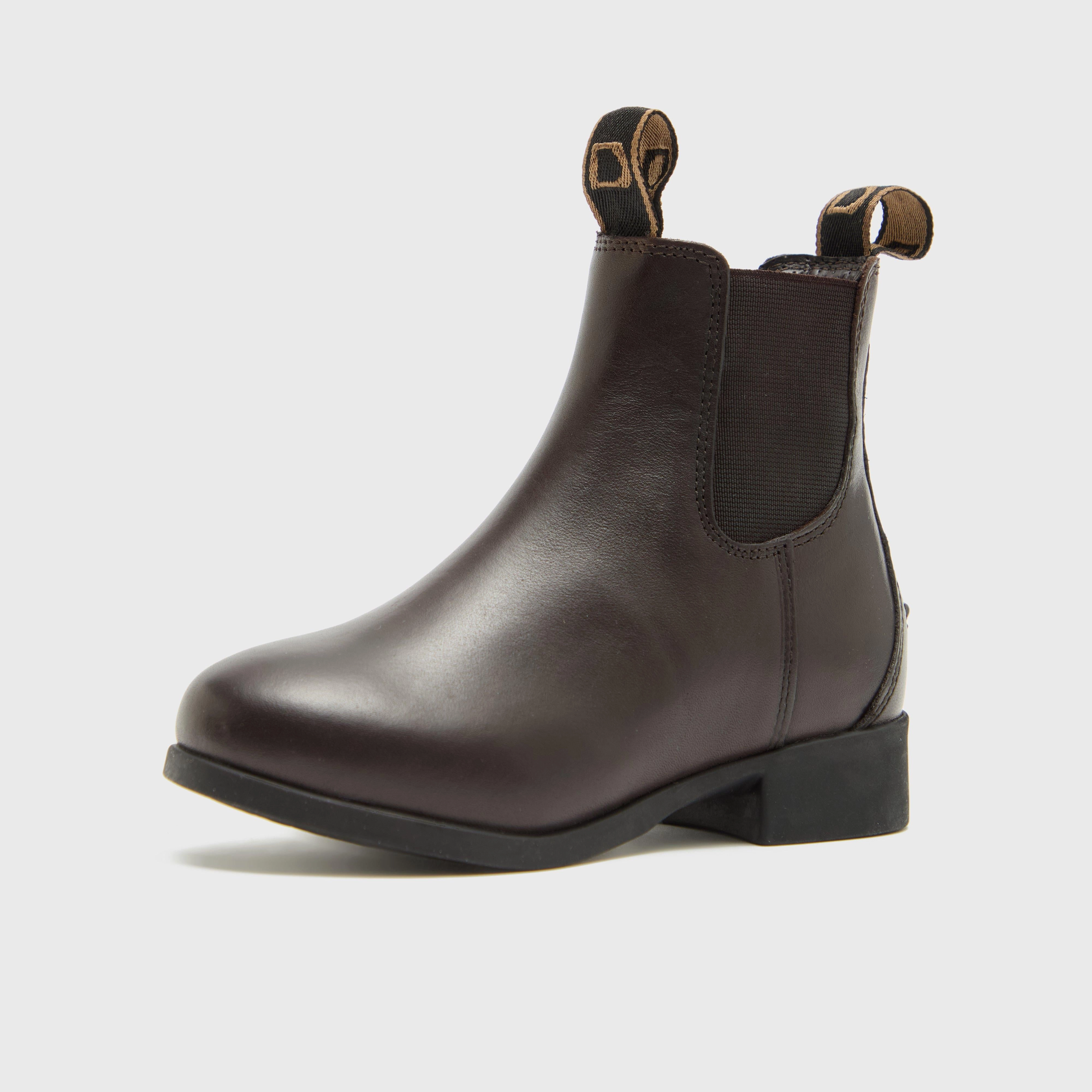 Kids Foundation II Jodhpur Boots Brown In Leather Boots