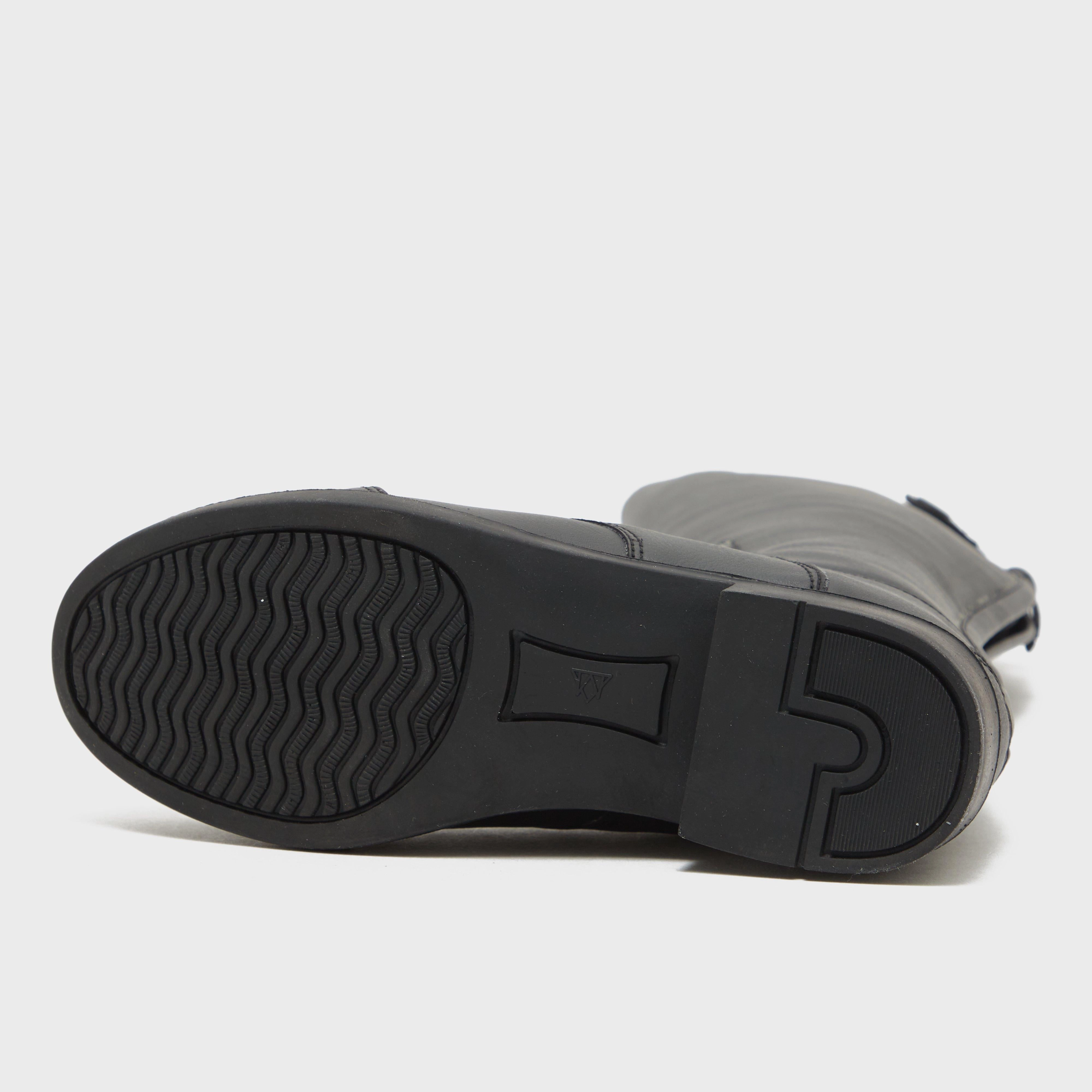 Raptor Boots Kids Veganza Long Riding Boots Black