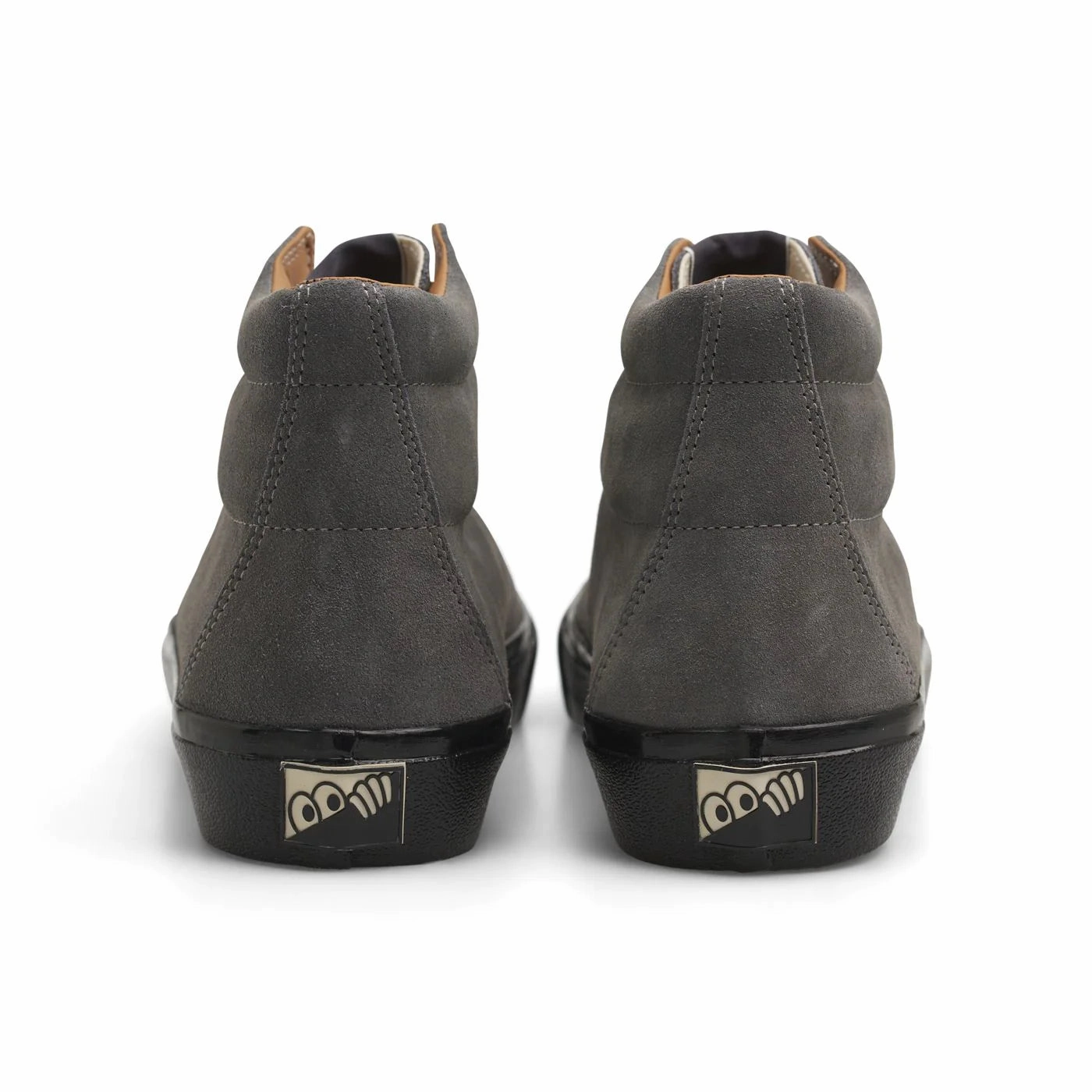 Skate Shoes Graffik Last Resort AB VM003 Suede Hi Skate Shoes - Steel Grey / Black