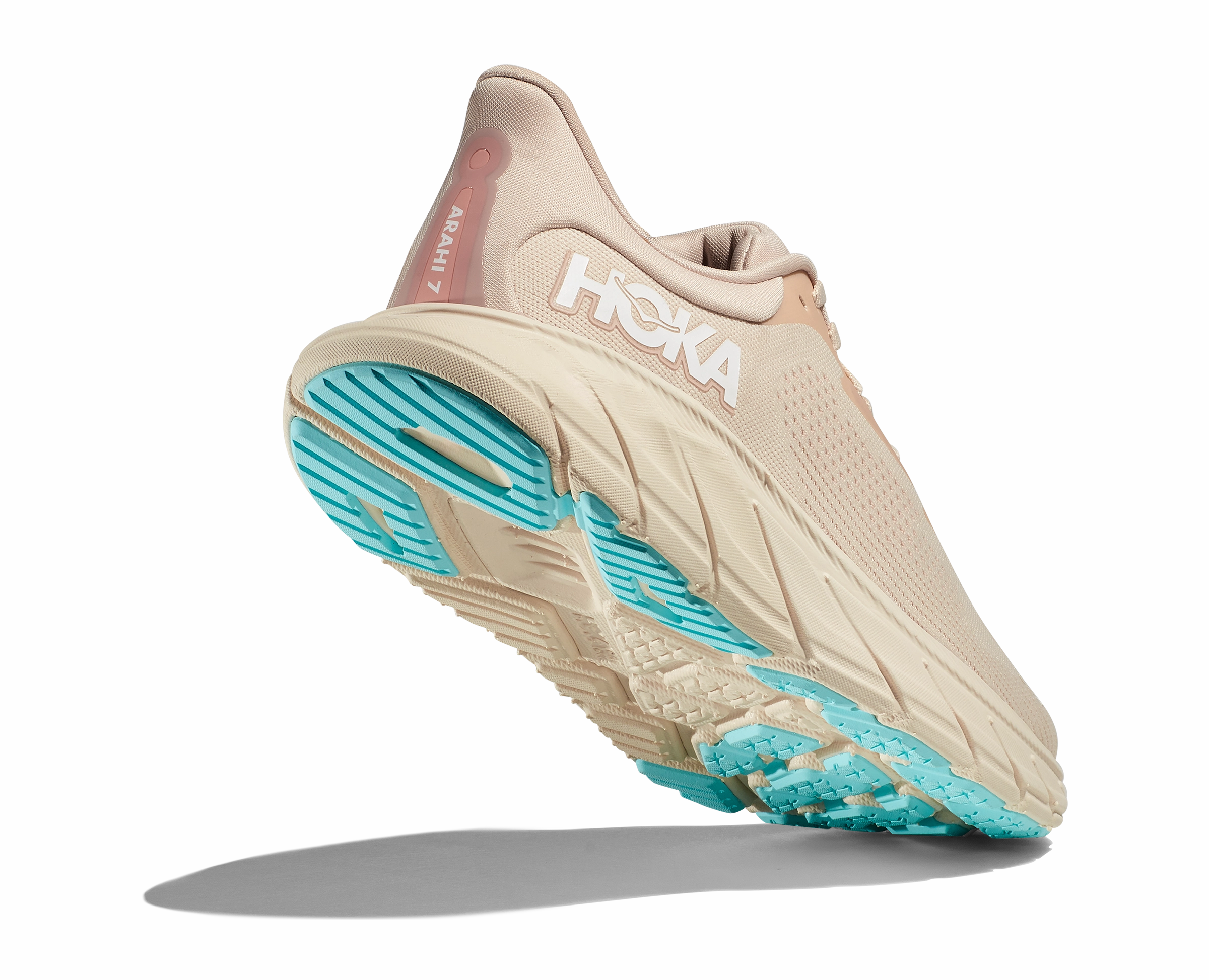 Flats Shoes For Sale Hoka Womens Arahi 7 - Vanilla / Cream (1147851-VRM)
