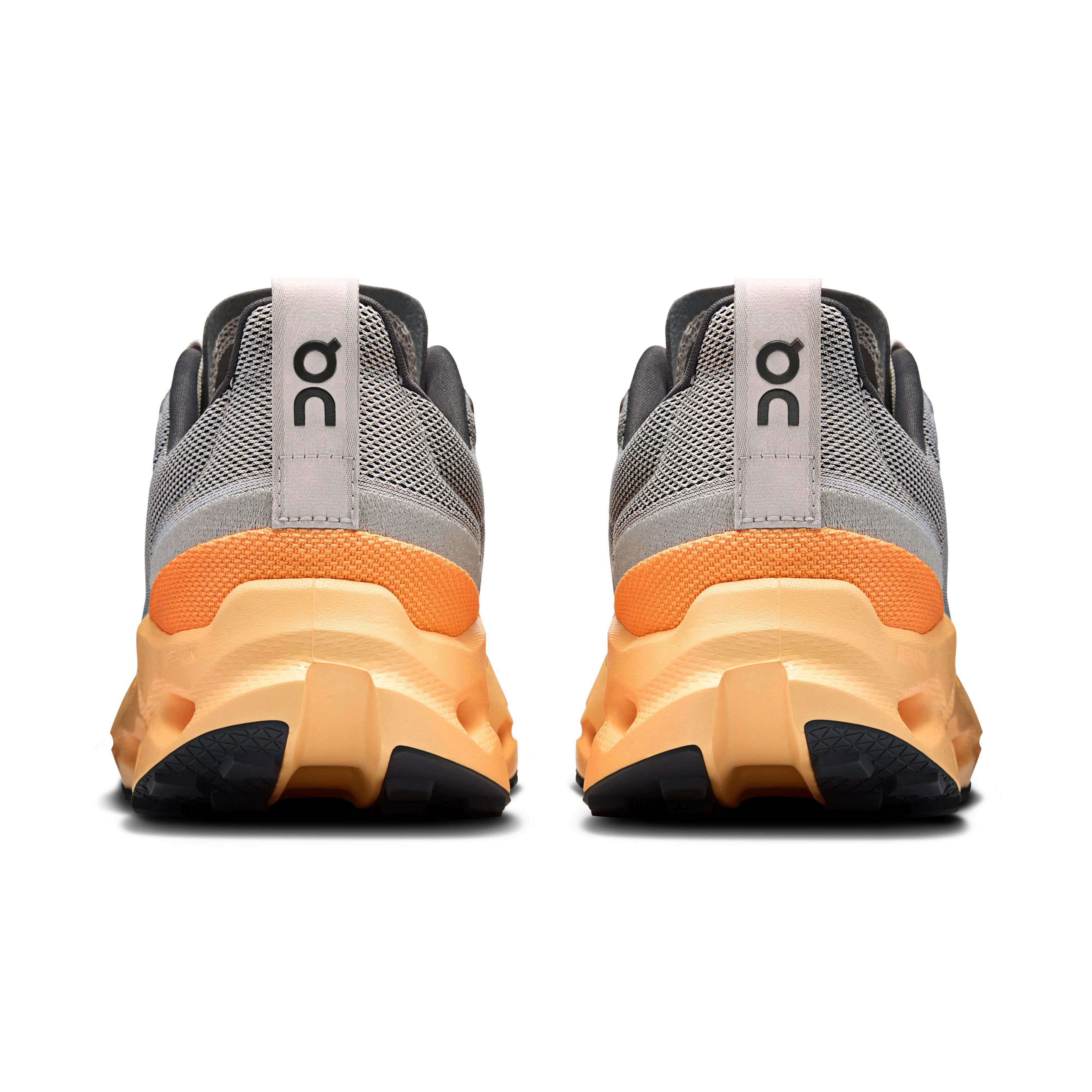 Trail Running Shoes For Supinators Men's On Cloudsurfer Trail Running Shoe in Silver | Blonde