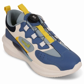 Best Running Shoes For Beginner Runners Leap7x Blue Sports Non Lacing Running Shoes For Kids GAMEON-1 By Liberty