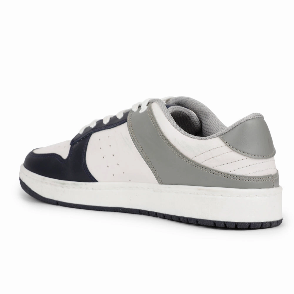 Casual Dress Shoes To Wear With Shorts Leap7x Casual Grey Lacing Sneakers For Men SPORTSTAR By Liberty