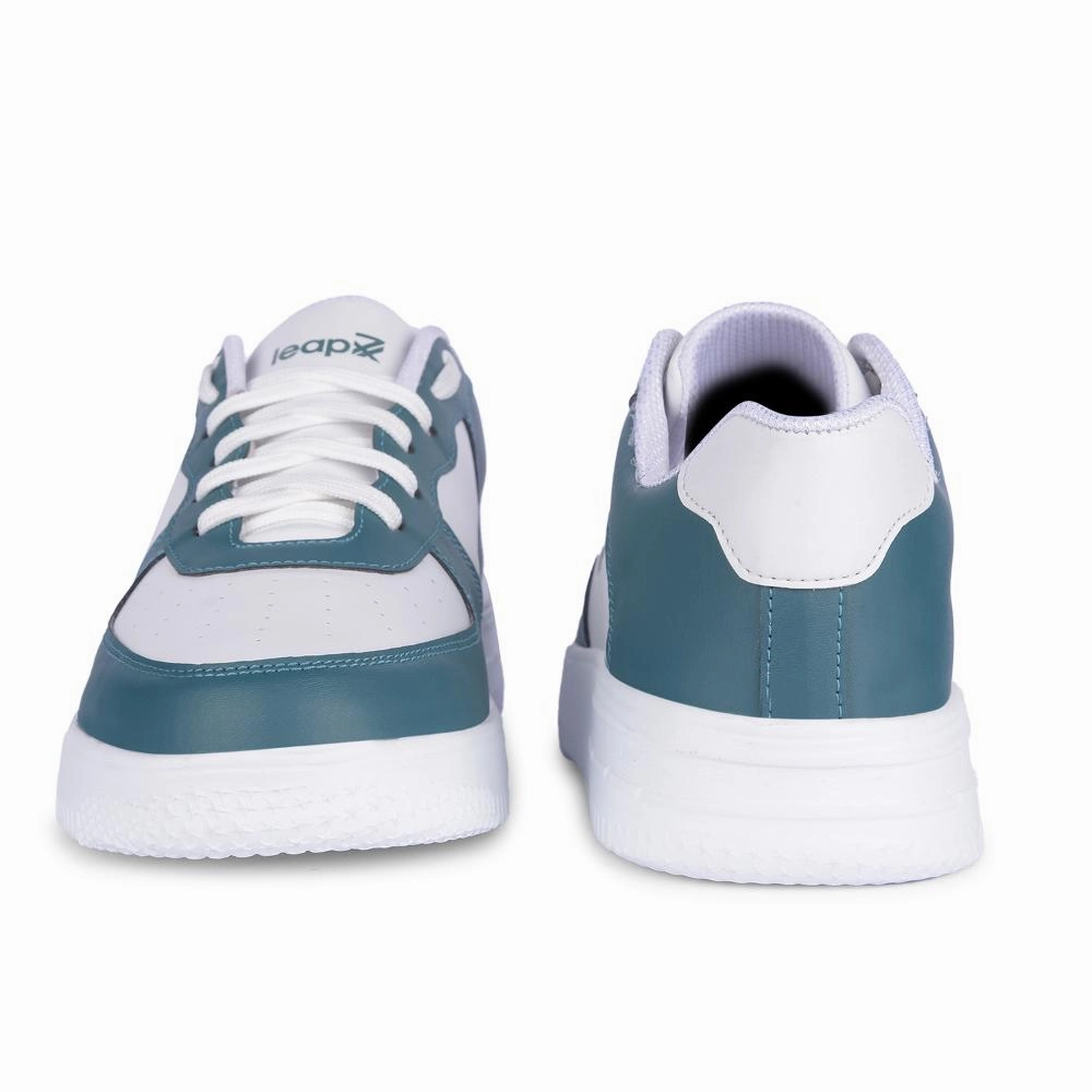 Leap7x Casual Light Green Lacing Sneakers For Men DUGLAS-1E By Liberty Sneakers Coolway