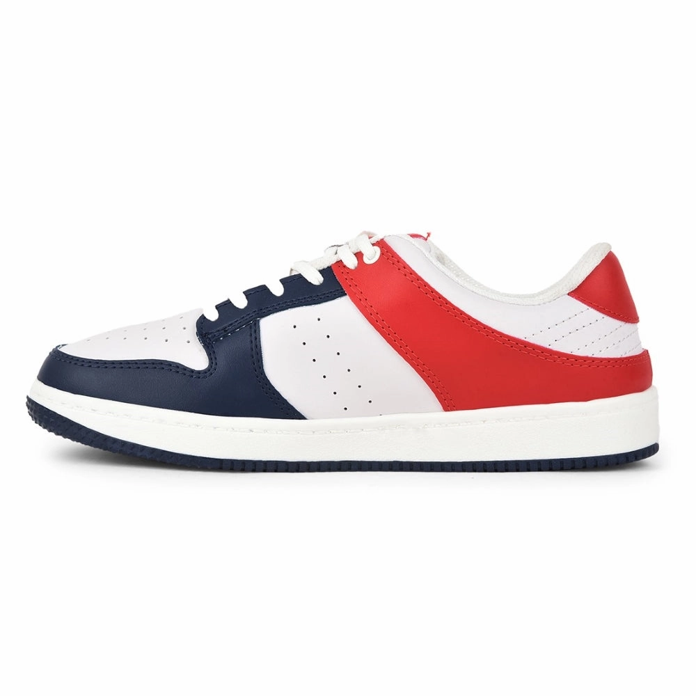 Casual Shoes Vs Sports Shoes Leap7x Casual Navy Blue Lacing Sneakers For Men SPORTSTAR By Liberty