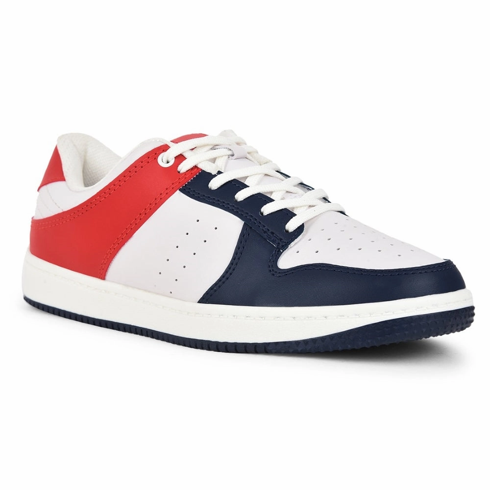 High Heels Casual Shoes Leap7x Casual Navy Blue Lacing Sneakers For Men SPORTSTAR By Liberty