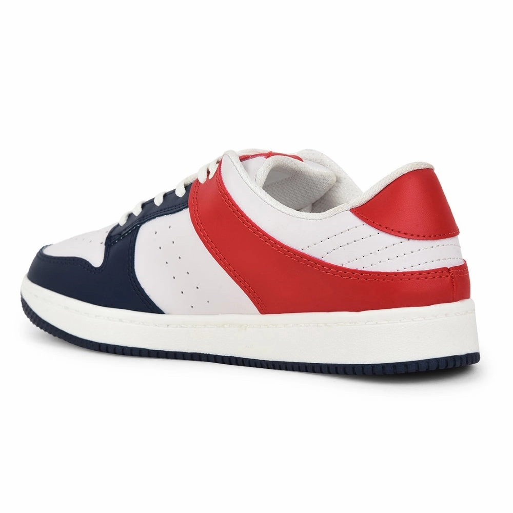 Comfy Shoes Casual Leap7x Casual Navy Blue Lacing Sneakers For Men SPORTSTAR By Liberty