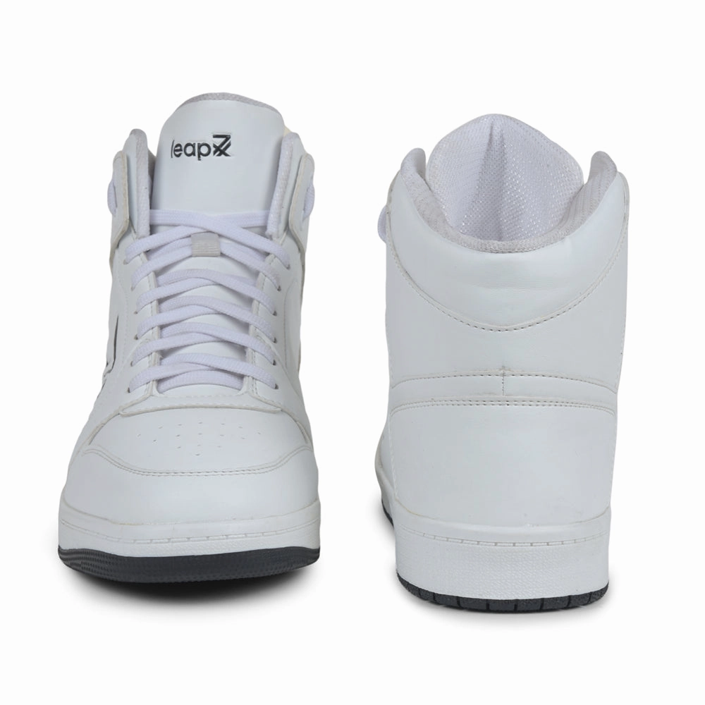 Leap7x Casual White Lacing Sneakers For Men JAXEN-2E By Liberty Athletic Sneakers On Sale