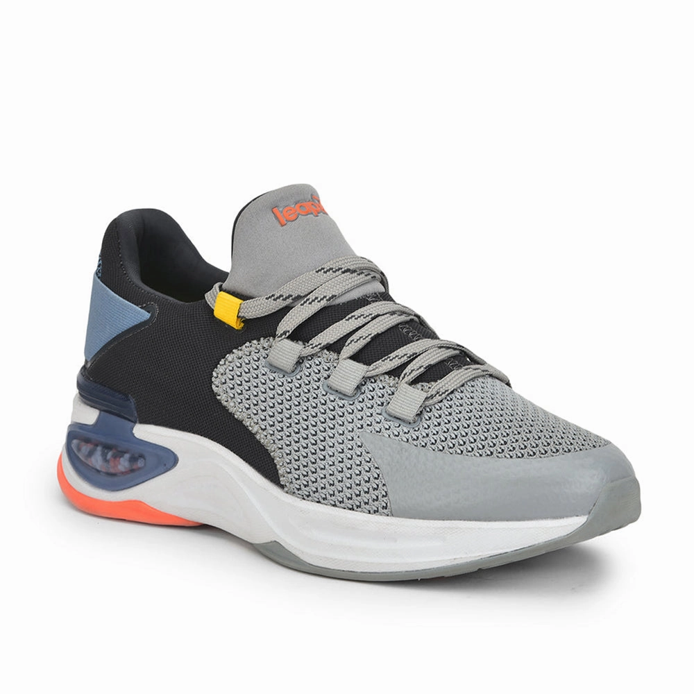 Comfortable Shoes Casual Leap7x Lacing Light Grey Casual Shoes For Men SIGMA-1E By Liberty