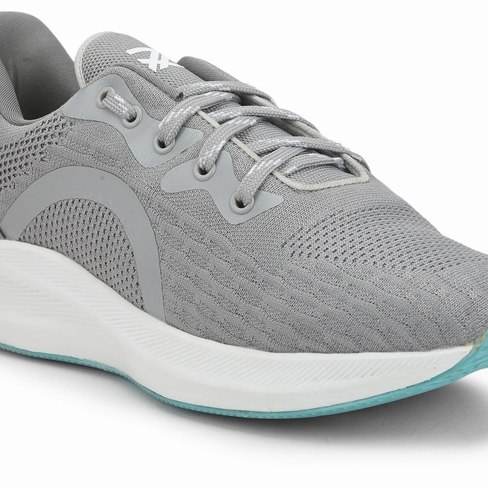 Leap7x Lacing Sports Shoes For Men (Grey) CHALANGE-2 By Liberty Tracking Running Shoes