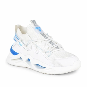 Comfortable Casual Leather Shoes Leap7x Lacing White Casual Shoes For Men NUCLEAR-1 By Liberty