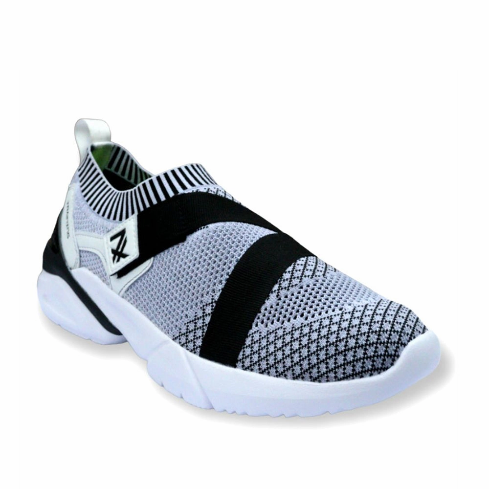 Blue Casual Shoes Leap7x Non Lacing White Casual Slip-on Shoes For Men BRISK-03E By Liberty