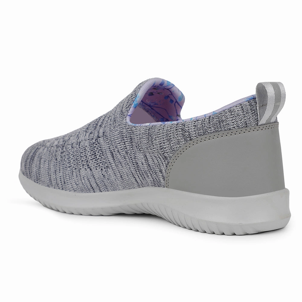 Leap7x Sports Light Grey Walking Shoes For Women WENDY-5E By Liberty Barefoot Walking Shoes