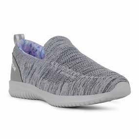 Leap7x Sports Light Grey Walking Shoes For Women WENDY-5E By Liberty Best Summer Walking Shoes