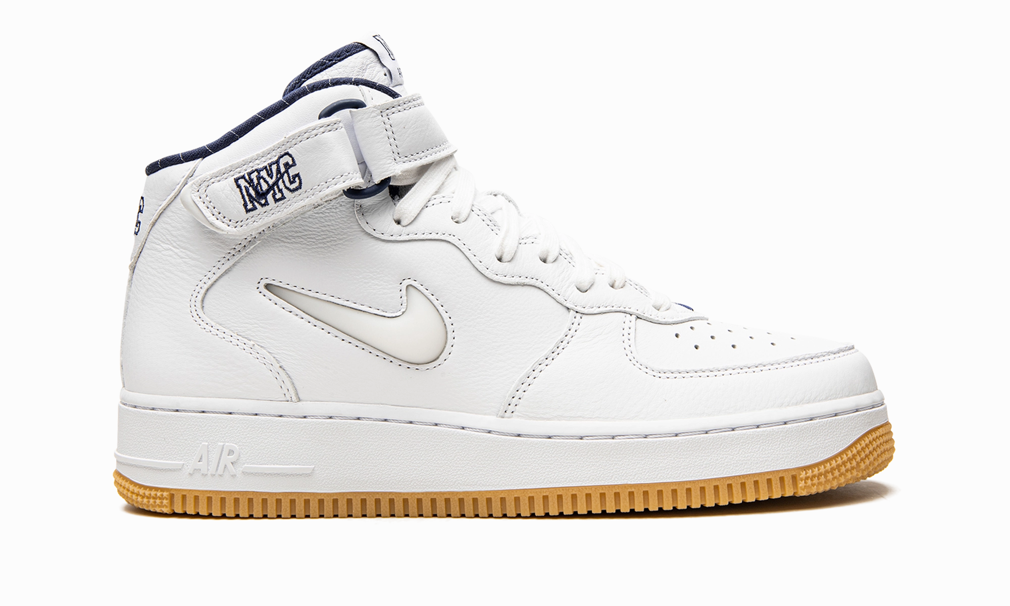 Buy Nike Air Max Shoes Air Force 1 Mid Jewel QS "NYC - Yankees"