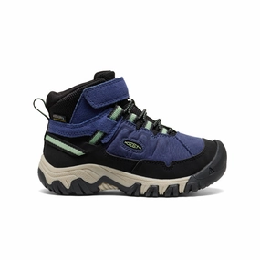 Little Kids' Targhee IV Waterproof Hiking Boot  |  Skipper Blue/Hemlock Hiking Boots Vs Trail Runners