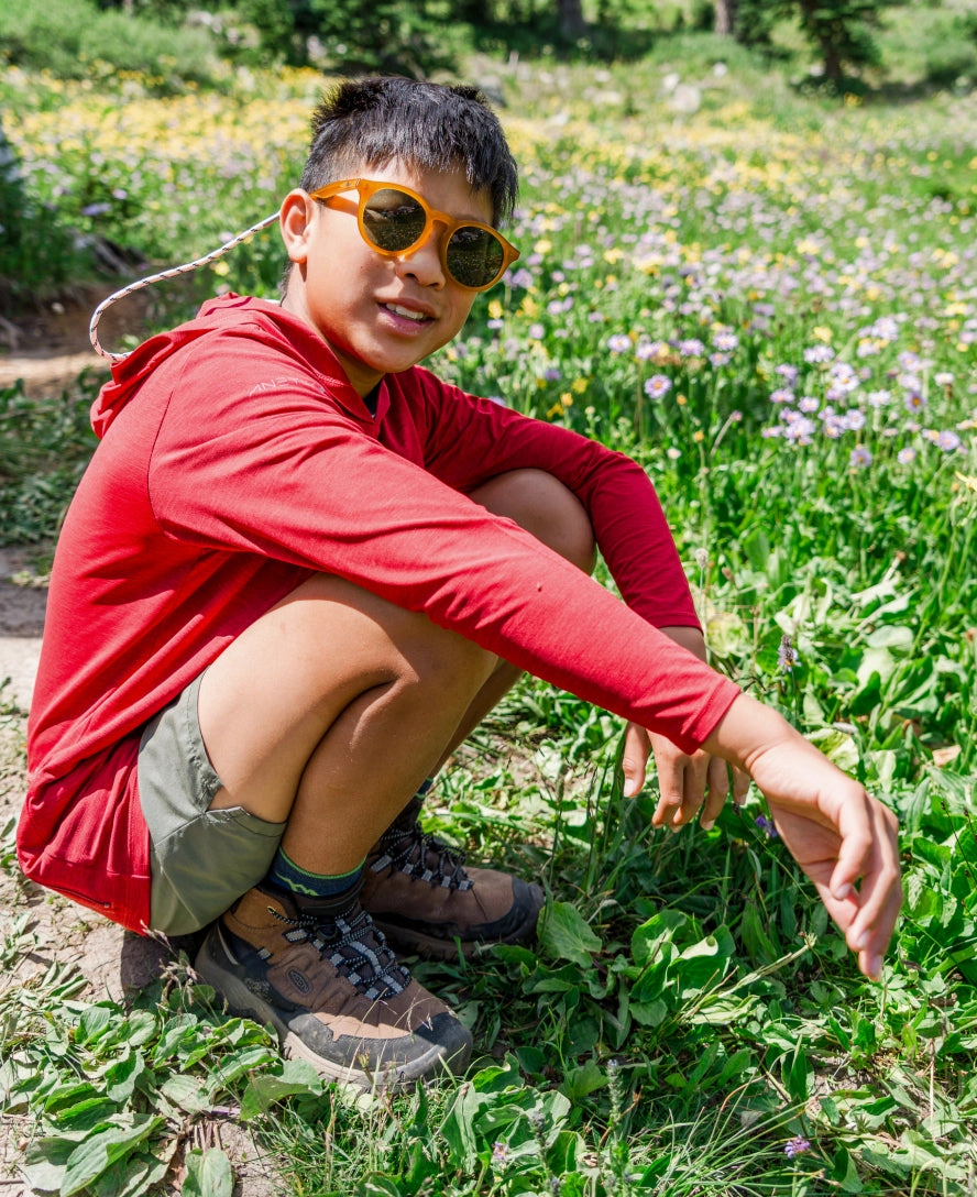 Hiking Boot Stores Little Kids' Targhee IV Waterproof Hiking Boot  |  Skipper Blue/Hemlock