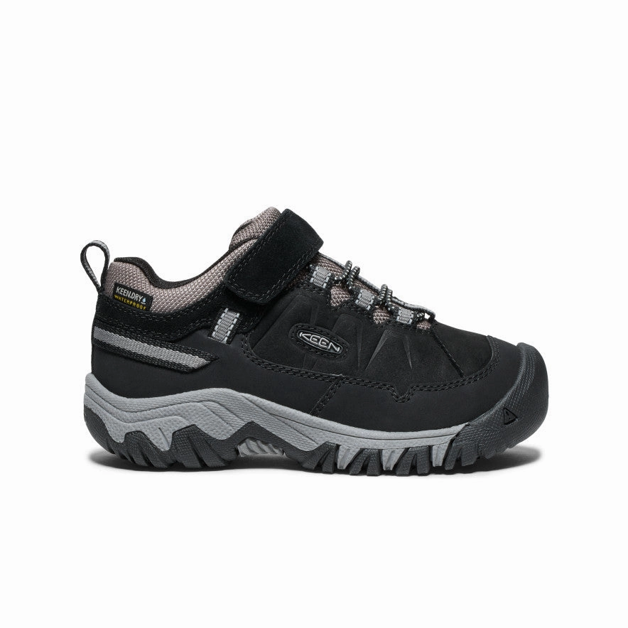 Irish Setter Boots Hiking Little Kids' Targhee IV Waterproof Hiking Shoe  |  Black/Steel Grey