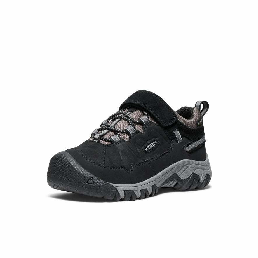Pendleton Hiking Boots Little Kids' Targhee IV Waterproof Hiking Shoe  |  Black/Steel Grey