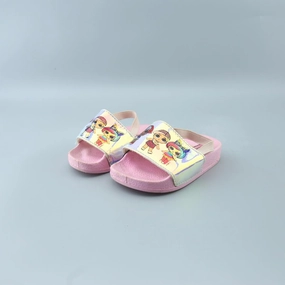 LOL . Navy Flat Sandals