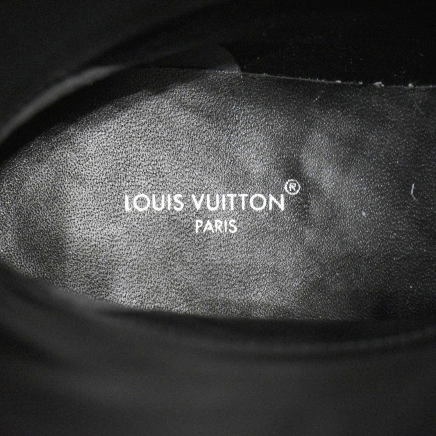Next Shoes Flats LOUIS VUITTON Westside Flat High Leather Boot Noir Black