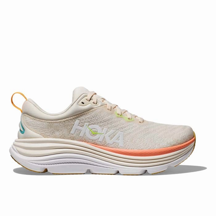 Womens Hoka Gaviota 5 in Vanilla/Eggnog Shoes Myrtle Beach