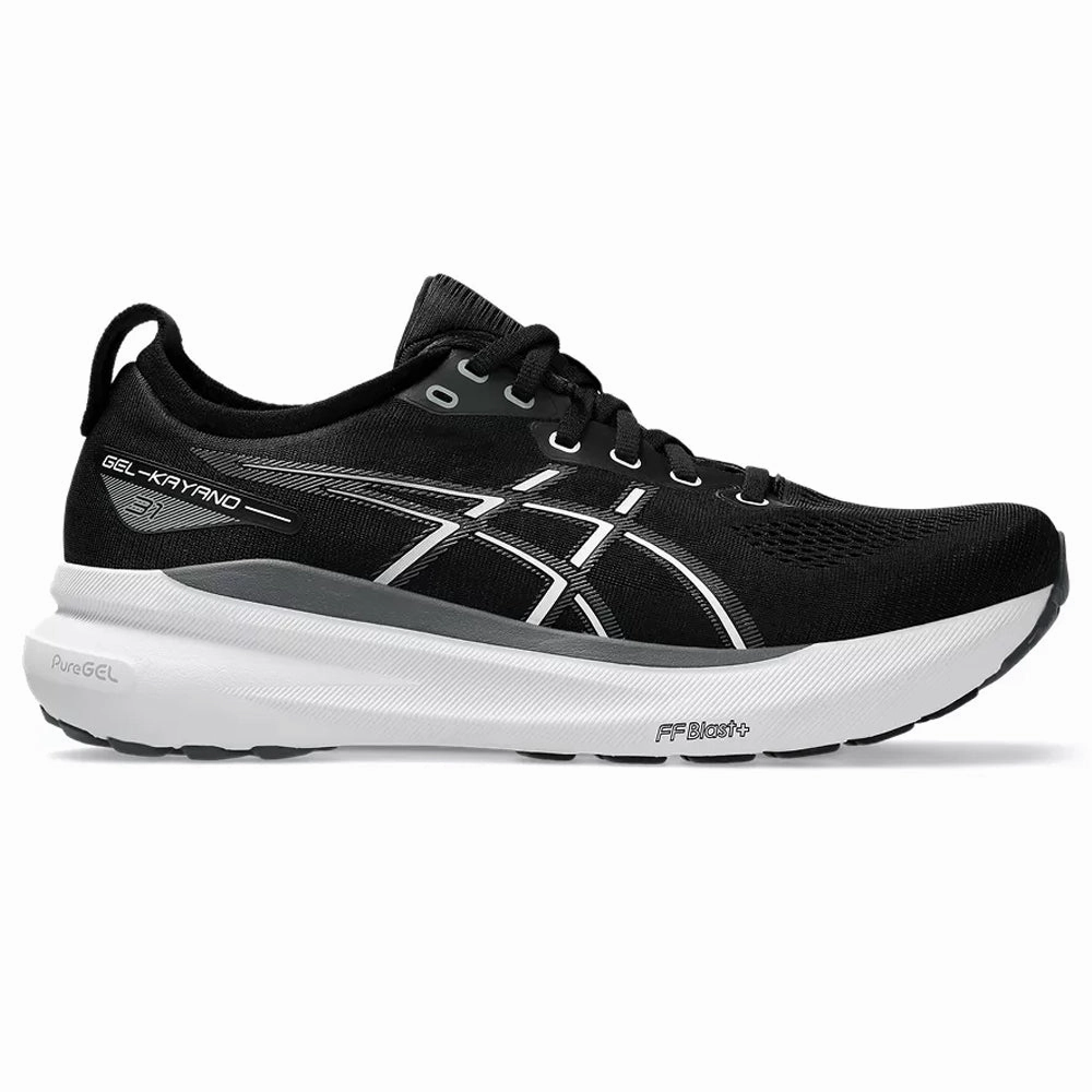 Asics Shoes With Jeans Men's Asics Gel-Kayano 31, Black/White, 8.5 4E Extra Wide