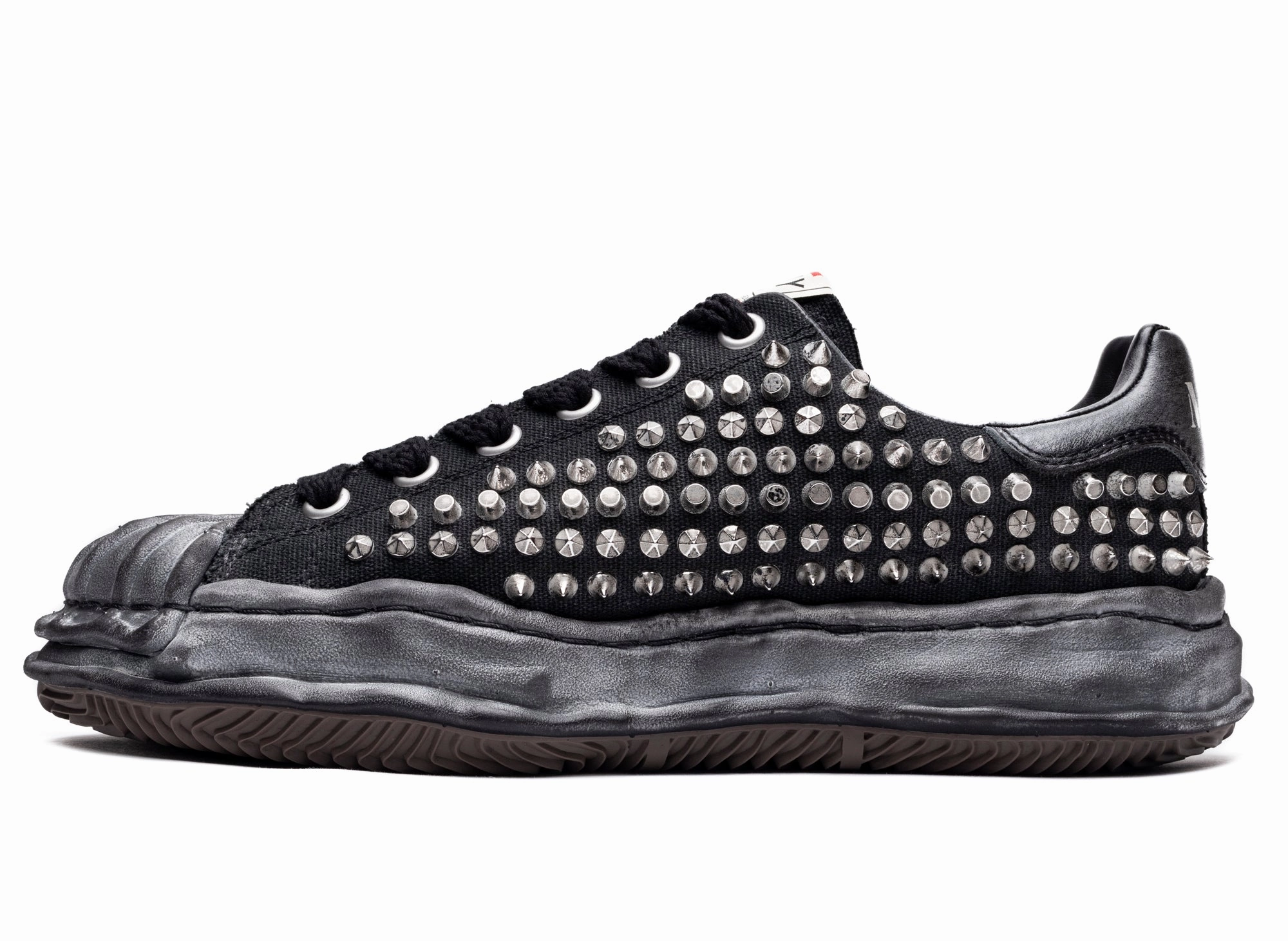 Maison Mihara Yasuhiro Spiked Blakey Low in Black/Black Climbing Shoe Intermediate