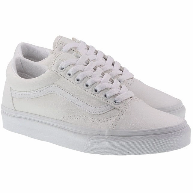 Vans Trainers Womens Old Skool True White Aaron Kyro Skate