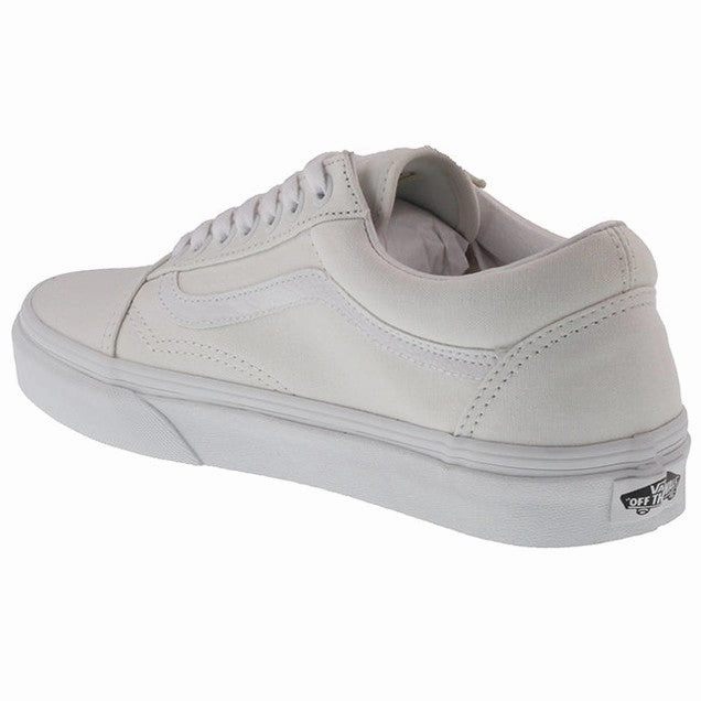 Vans Trainers Womens Old Skool True White Skate Shoes Nyjah