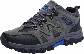 IWIHMIV Lightweight Hiking Shoes Men Running Shoes Comfortable Walking Tennis Shoes Outdoor Non Slip Mens Hiking Trekking Shoes Best Uk Running Shoes