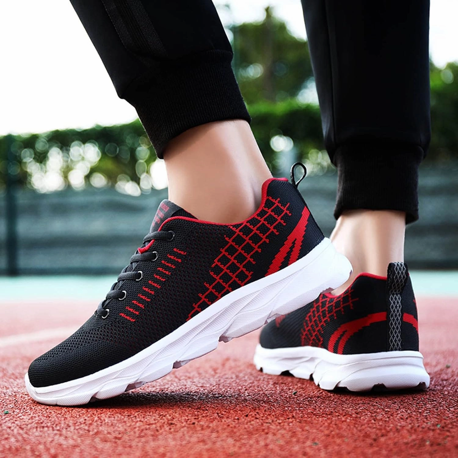 Running Long Distance Shoes Men Athletic Shoes Men's Casual Sneakers Running Shoes Tennis Walking Fashion Sneakers Breathable Non Slip Sports Shoes