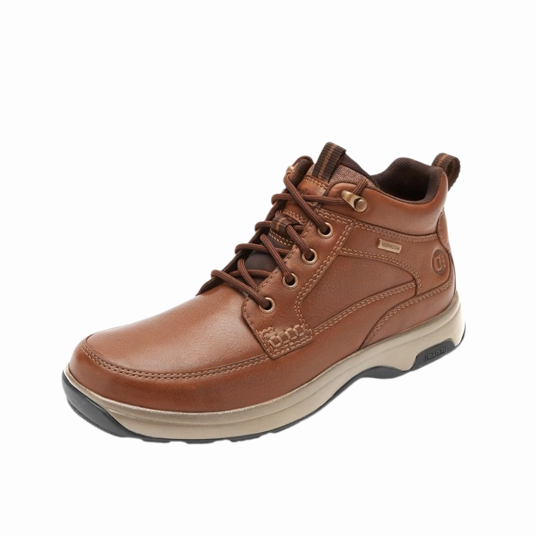 Kizik Shoes Flat Feet Men's 8000 Waterproof Mid Boot - Tan (D Width)