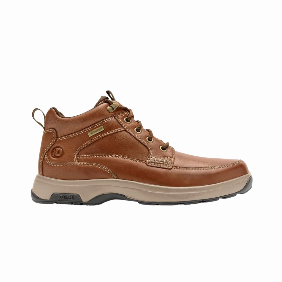 Men's 8000 Waterproof Mid Boot - Tan (D Width) Fancy Shoes Flats