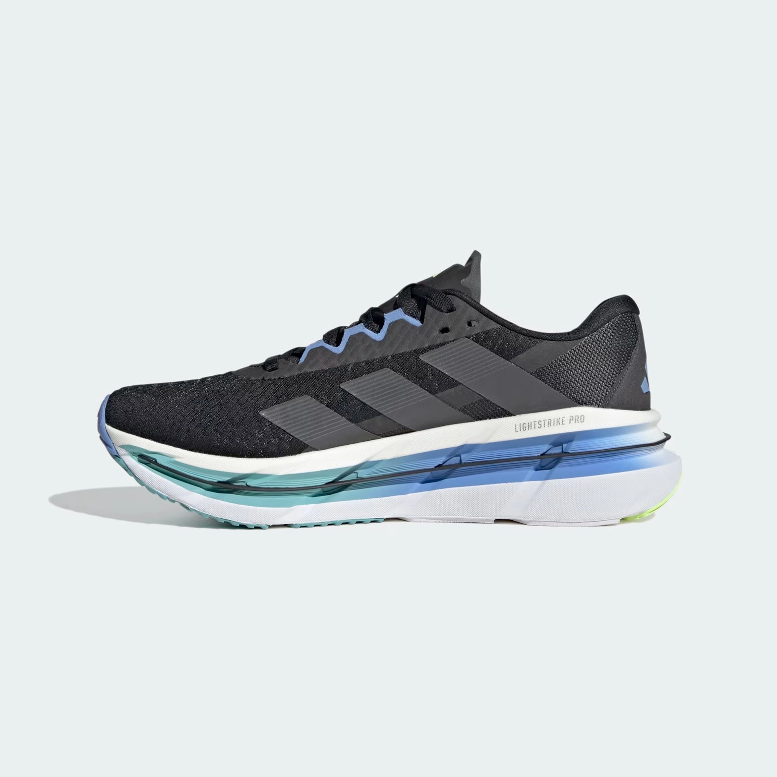 Adidas Discus Throwing Shoes Men's Adistar BYD Running Shoes Core Black / Grey Five / Blue Fusion