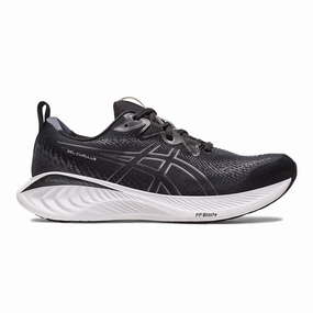 Discount Asics Running Shoes Online Men's Asics Gel-Cumulus 25, Black/Carrier Grey, 13 4E Extra Wide